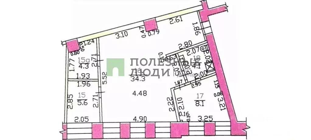 2-к кв. Орловская область, Орел Московская ул., 44 (57.0 м) - Фото 2