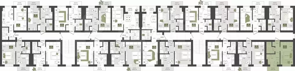 1-к. квартира, 22,8 м, 5/5 эт. - Фото 1