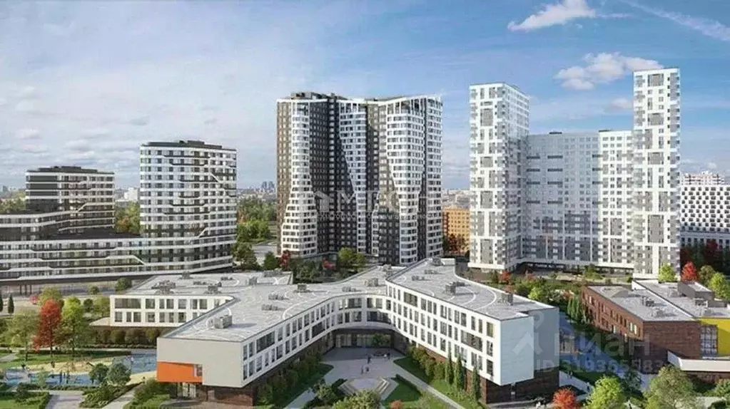 1-к кв. Москва ул. Крузенштерна, 7 (28.3 м) - Фото 0