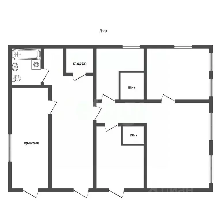 Дом в Нижегородская область, Выкса городской округ, Шиморское рп ул. ... - Фото 1