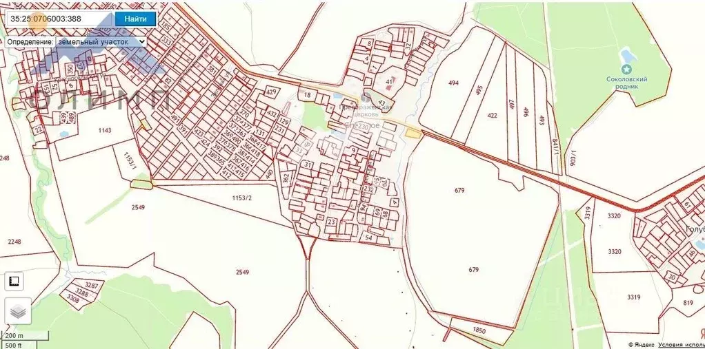 Участок в Вологодская область, с. Спасское  (16.0 сот.) - Фото 1