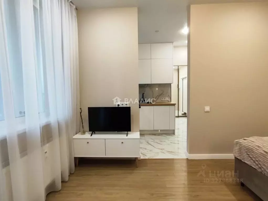 Студия Санкт-Петербург Октябрьская наб., 44 (25.4 м) - Фото 1