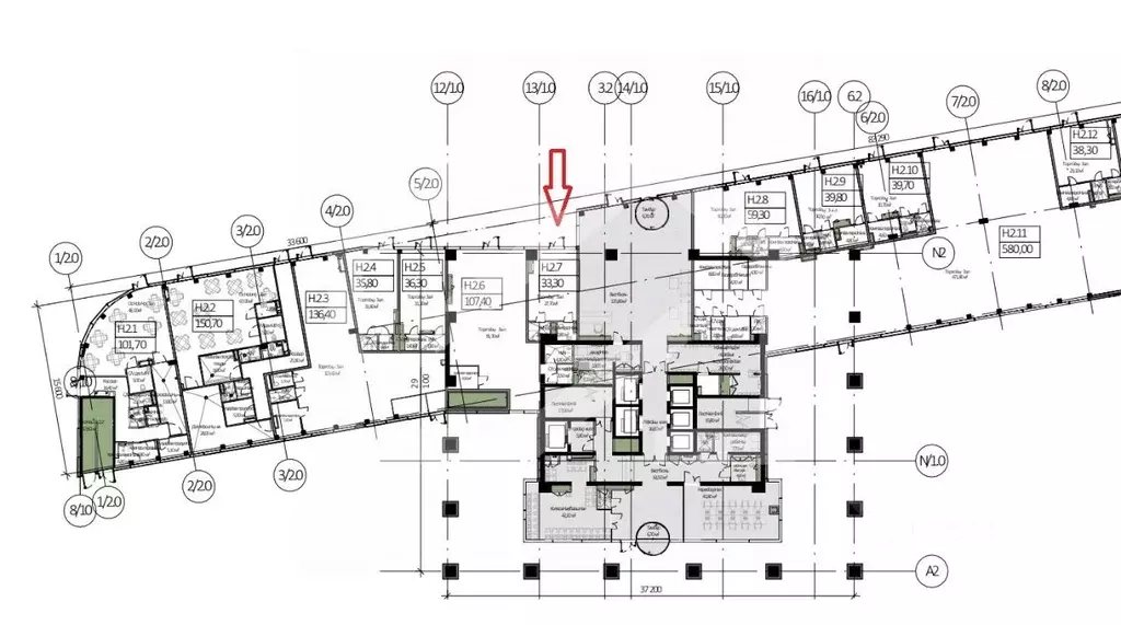 Торговая площадь в Москва просп. Мира, 222 (33 м) - Фото 2