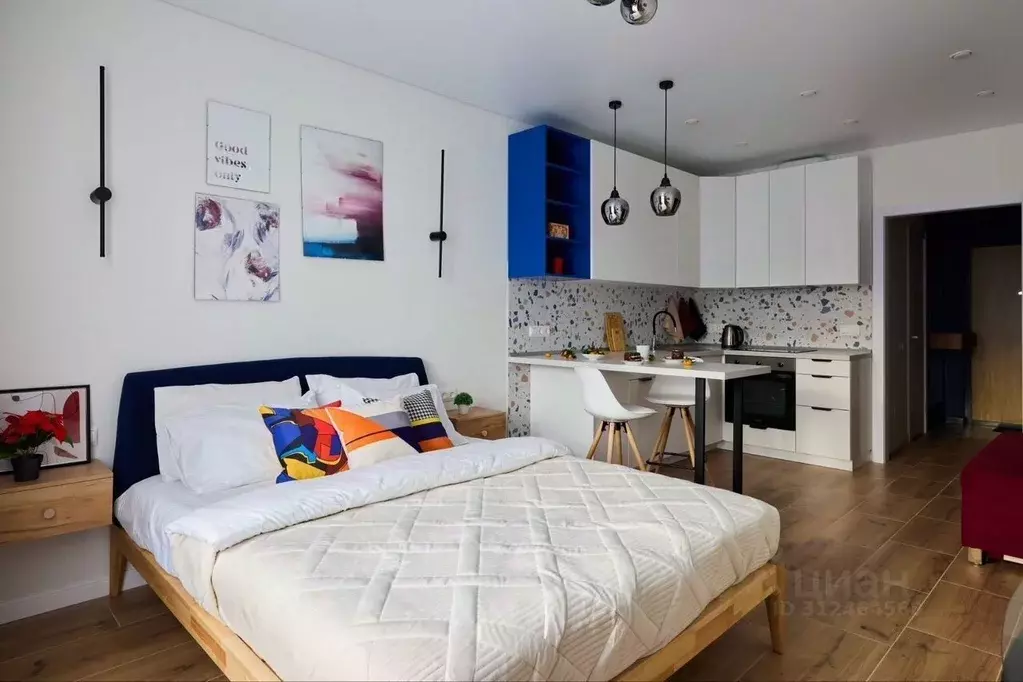 Студия Санкт-Петербург Богатырский просп., 2А (29.0 м) - Фото 0