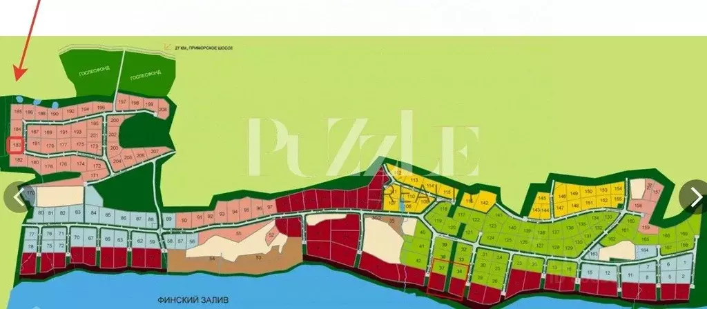 Участок в Ленинградская область, Выборгский район, Полянское с/пос, ... - Фото 2