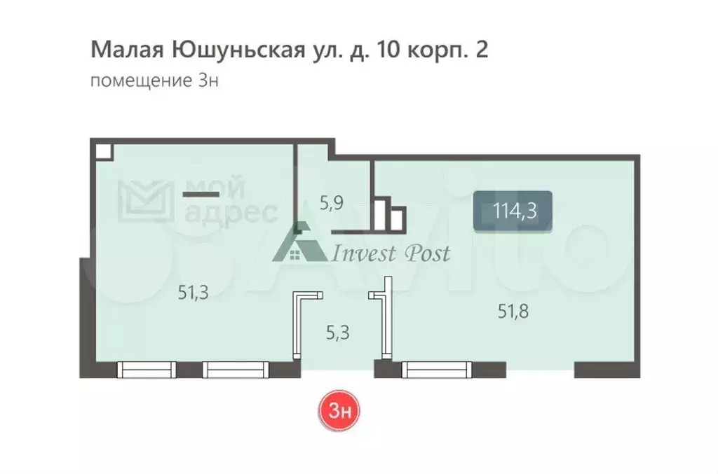 Коммерческая недвижимость (аренда), 114.3квм - Фото 0