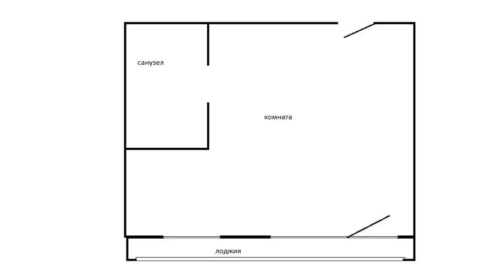 Квартира-студия: Владивосток, Русская улица, 63Лк3 (36.6 м) - Фото 1