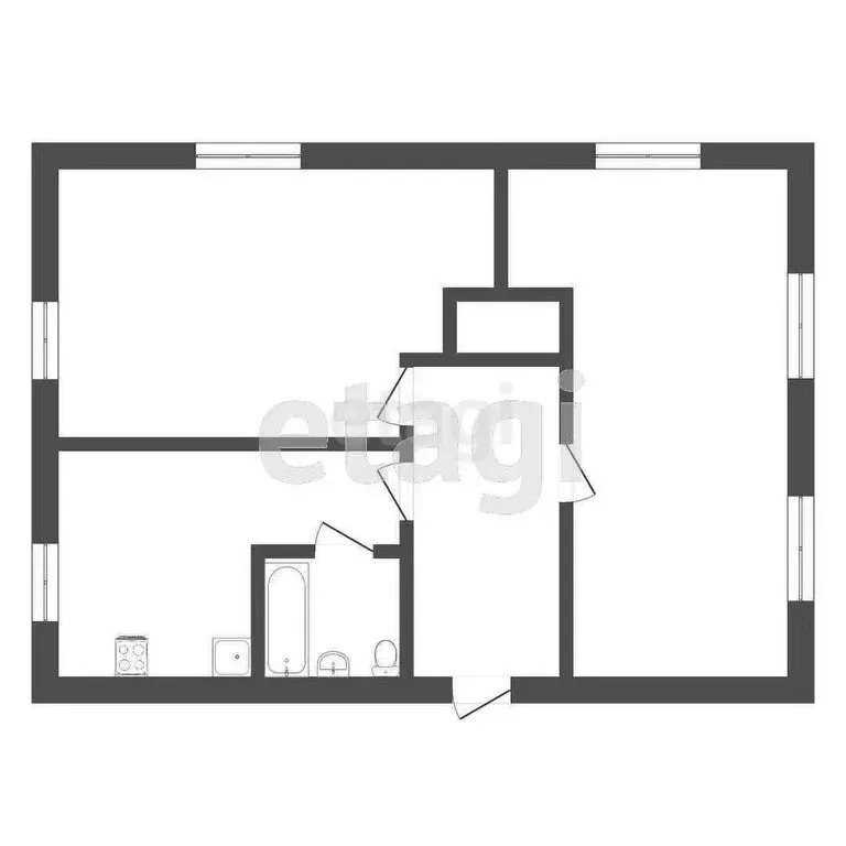 Дом в Ирбит, улица Декабристов (49.5 м) - Фото 0