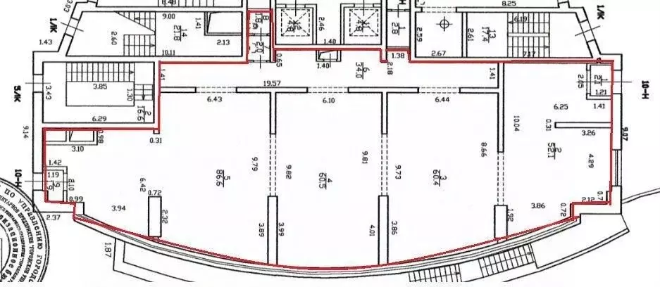 Помещение свободного назначения в Санкт-Петербург просп. Обуховской ... - Фото 2