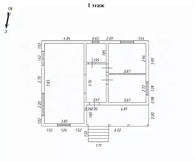 Дом в Московская область, Домодедово Каширские Дачи кп, 79 (77 м) - Фото 2