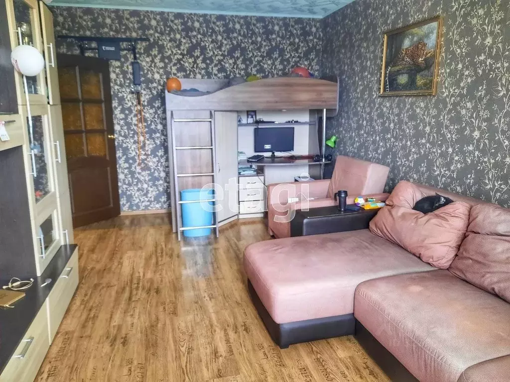 1-к кв. Тамбовская область, Тамбов ул. Рылеева, 86 (37.2 м) - Фото 1