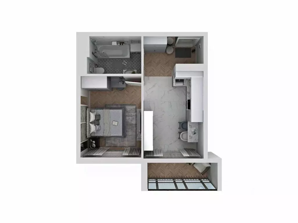 1-к кв. Челябинская область, Миасс Центральный территориальный округ,  ... - Фото 1