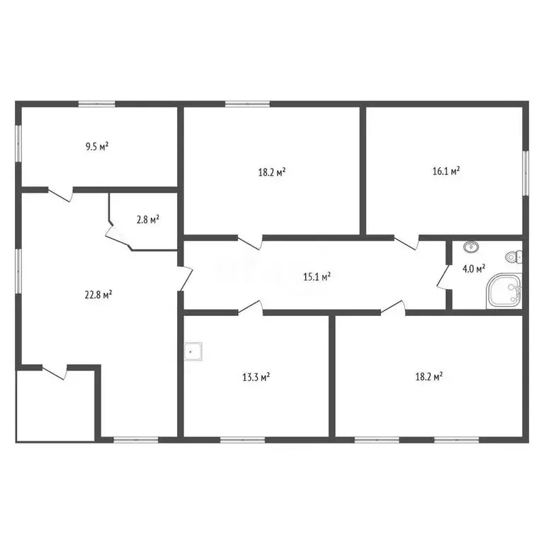 Дом в Дрокино, Байкальская улица (120 м) - Фото 1