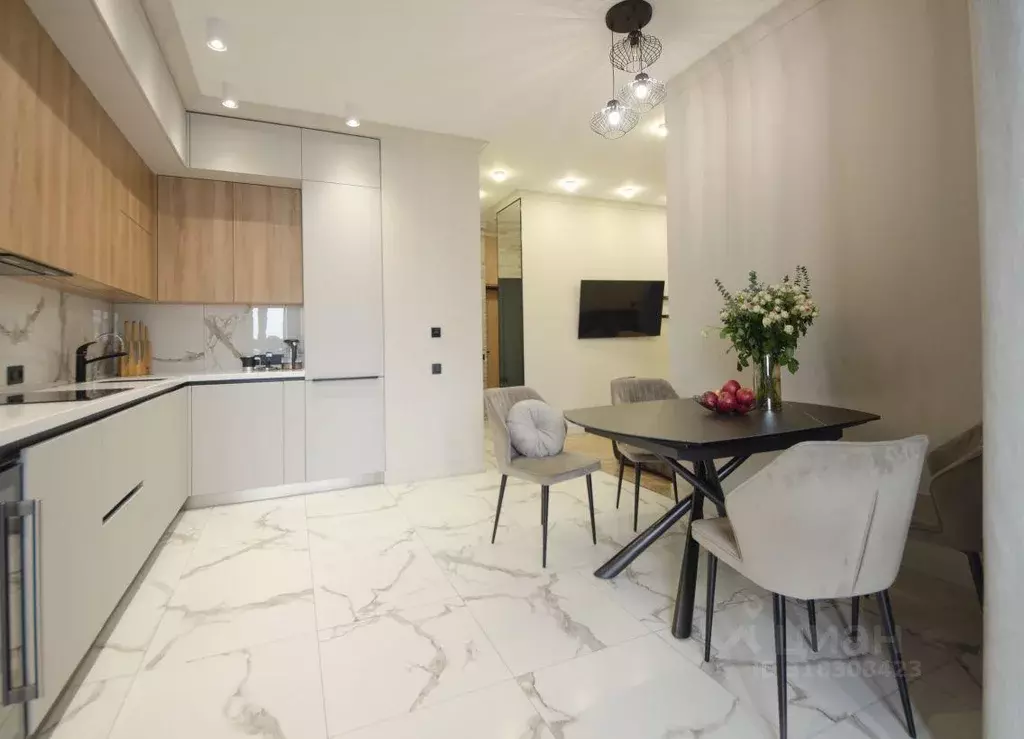 Квартира, 2 комнаты, 79.59 м - Фото 0