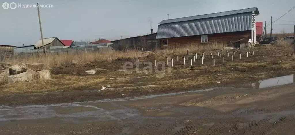 Участок в городской округ Томск, деревня Эушта, Клубный переулок (4.1 ... - Фото 1