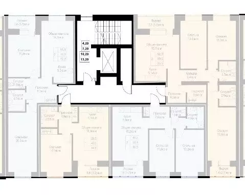 3-к кв. Татарстан, Альметьевск  (93.5 м) - Фото 2