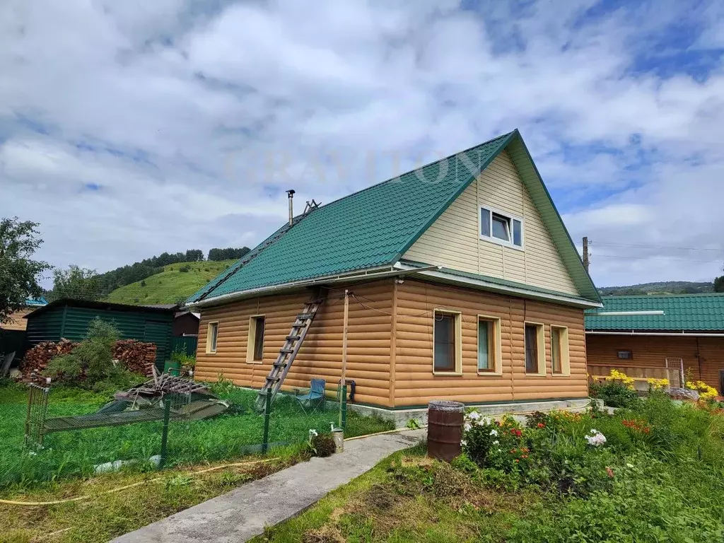 Дом в Алтай, Майминский район, с. Кызыл-Озек Речной пер. (74 м) - Фото 1