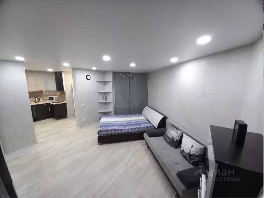1-к кв. Татарстан, Казань Гвардейская ул., 59А (35.0 м) - Фото 0