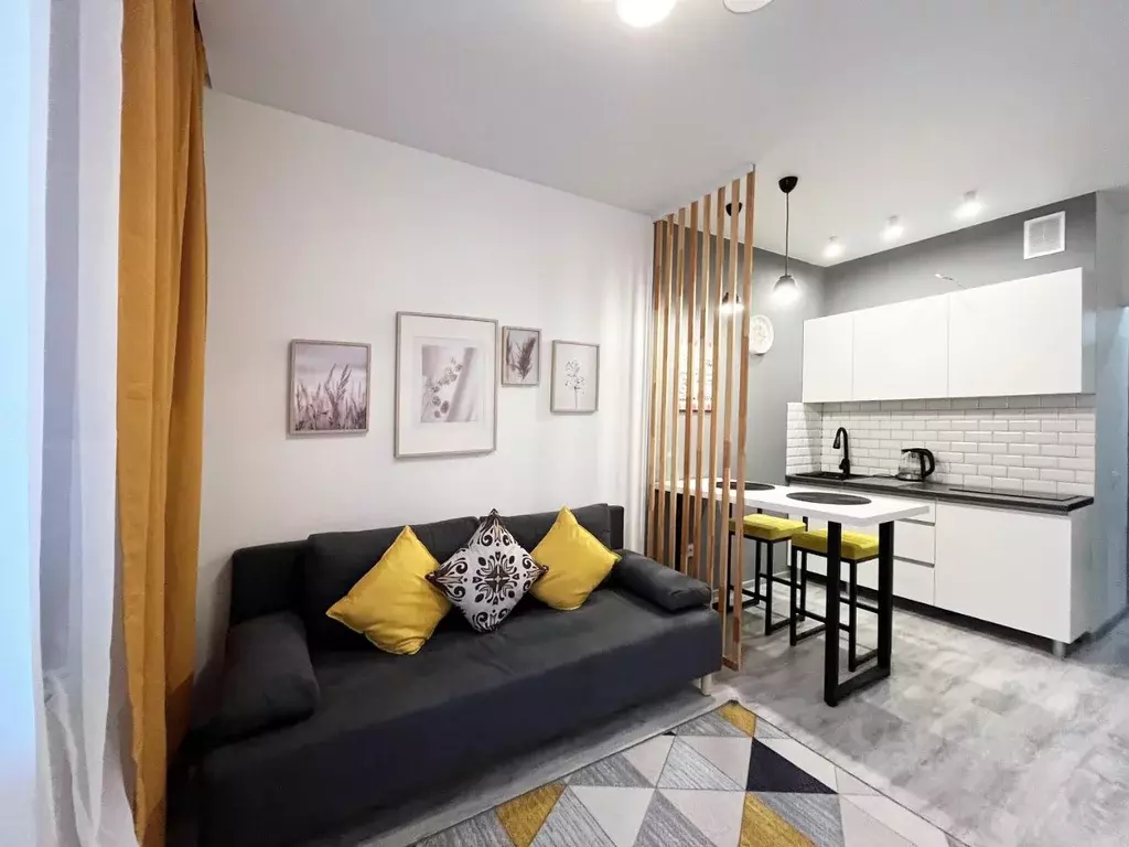 Студия Ленинградская область, Мурино Всеволожский район, бул. ... - Фото 1