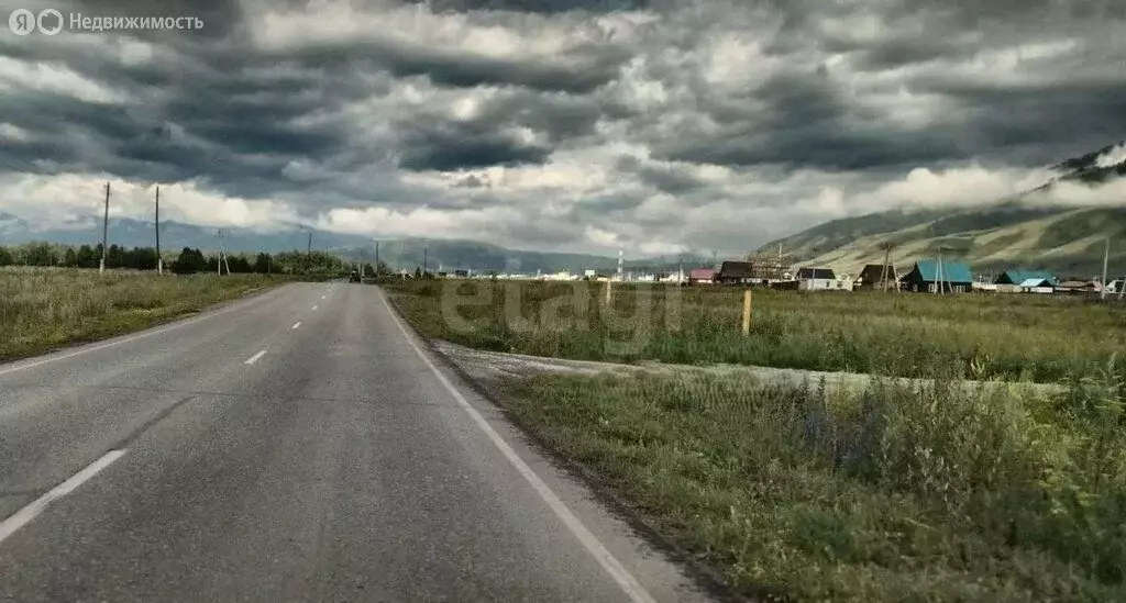 Участок в село Усть-Кокса, Тихая улица (15.08 м) - Фото 0