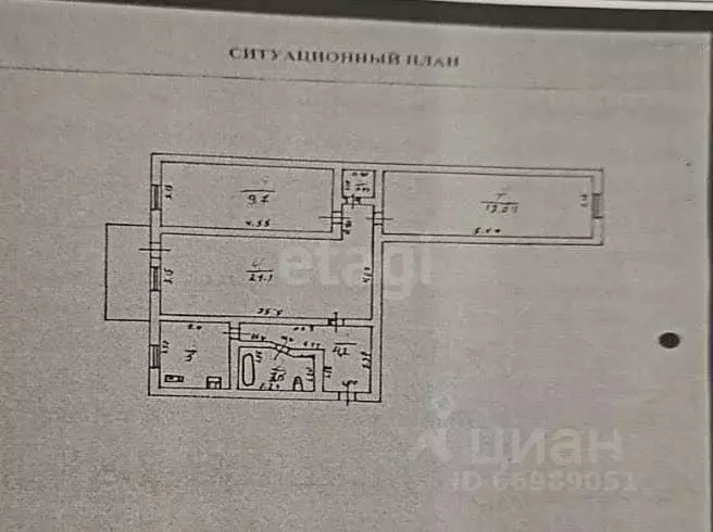 3-к кв. Ингушетия, Малгобек ул. Владимира Абрамовича Этуша (56.2 м) - Фото 0