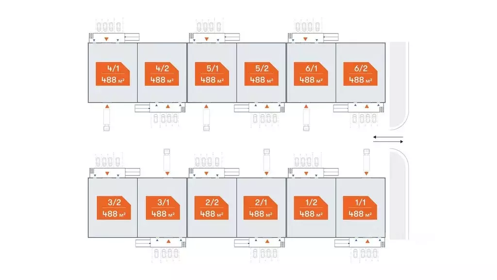 Склад в Адыгея, Тахтамукай аул ул. Краснодарская, 2с2 (488 м) - Фото 2