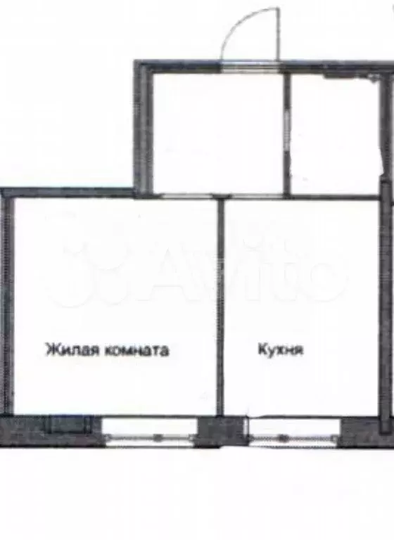 1-к. квартира, 34,4 м, 1/14 эт. - Фото 0