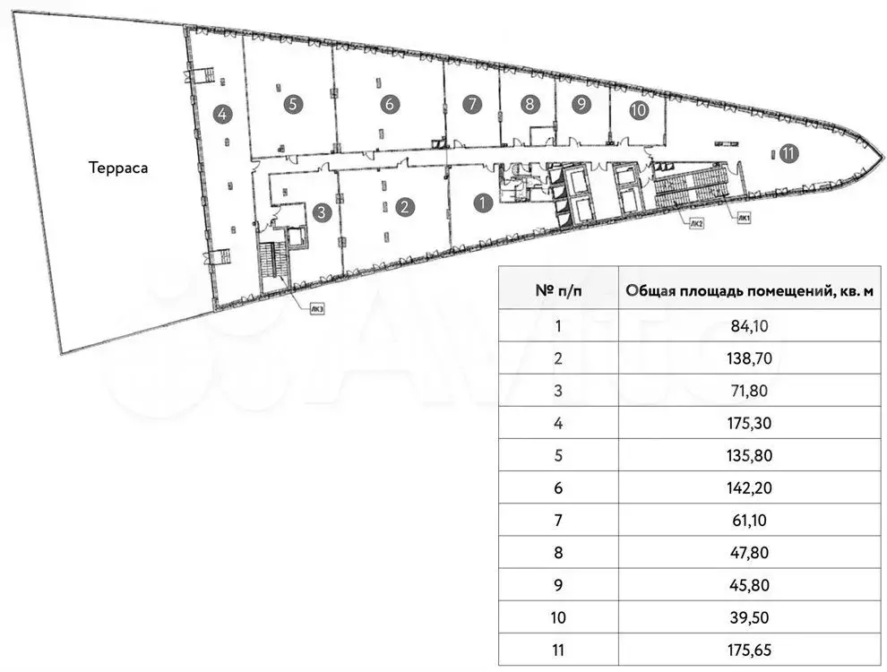 Продажа офиса 1117,75 м2, м. Шелепиха в зао - Фото 0