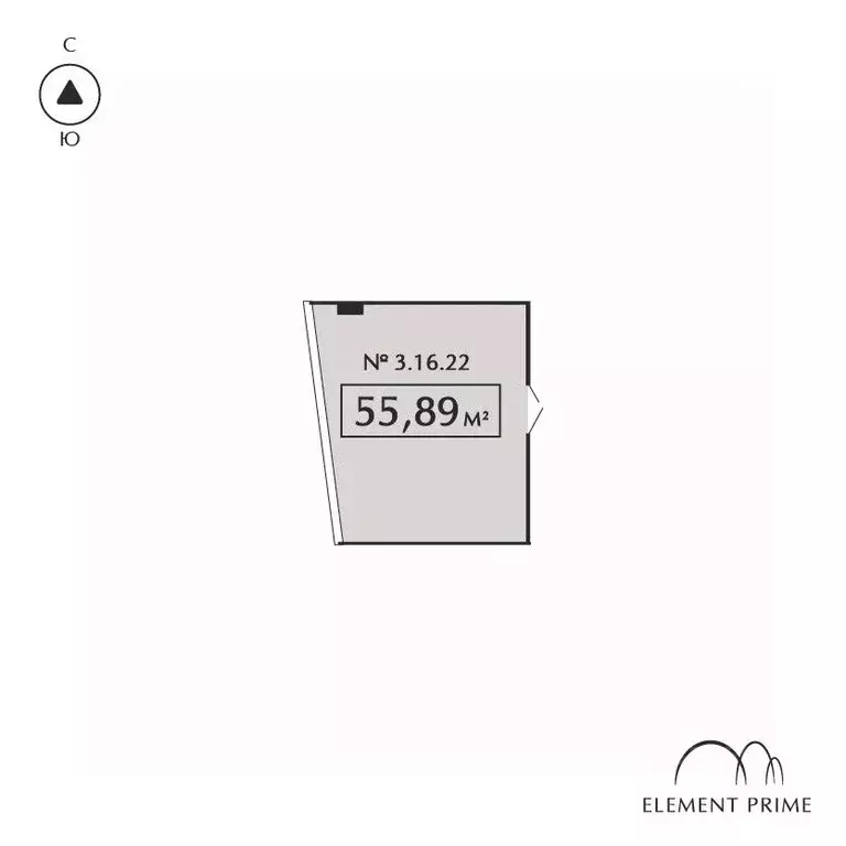 Офис в Санкт-Петербург Левашовский просп., 15 (56 м) - Фото 2