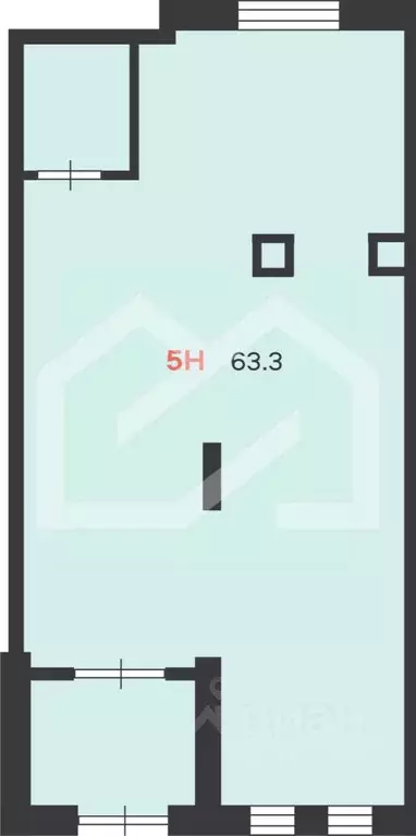 Торговая площадь в Москва 6-я Радиальная ул., 7/6к3 (63 м) - Фото 2