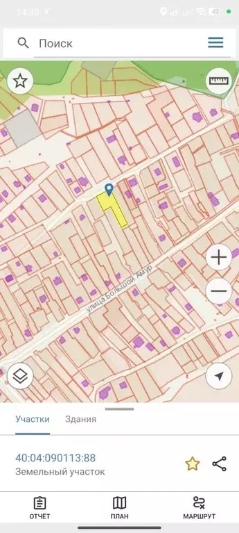 Участок в Калужская область, Дзержинский муниципальный округ, с. ... - Фото 2