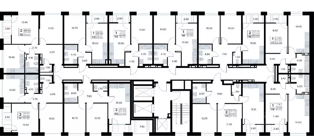 1-к кв. Приморский край, Владивосток ул. Нейбута, 135 (40.0 м) - Фото 2