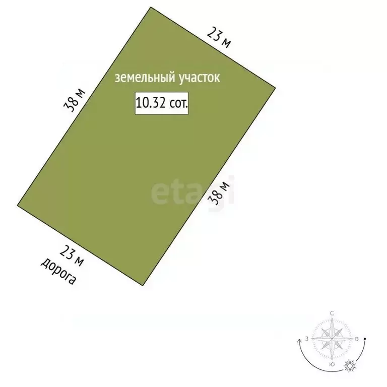 Участок в Крым, Симферопольский район, Трудовское с/пос, с. ... - Фото 2