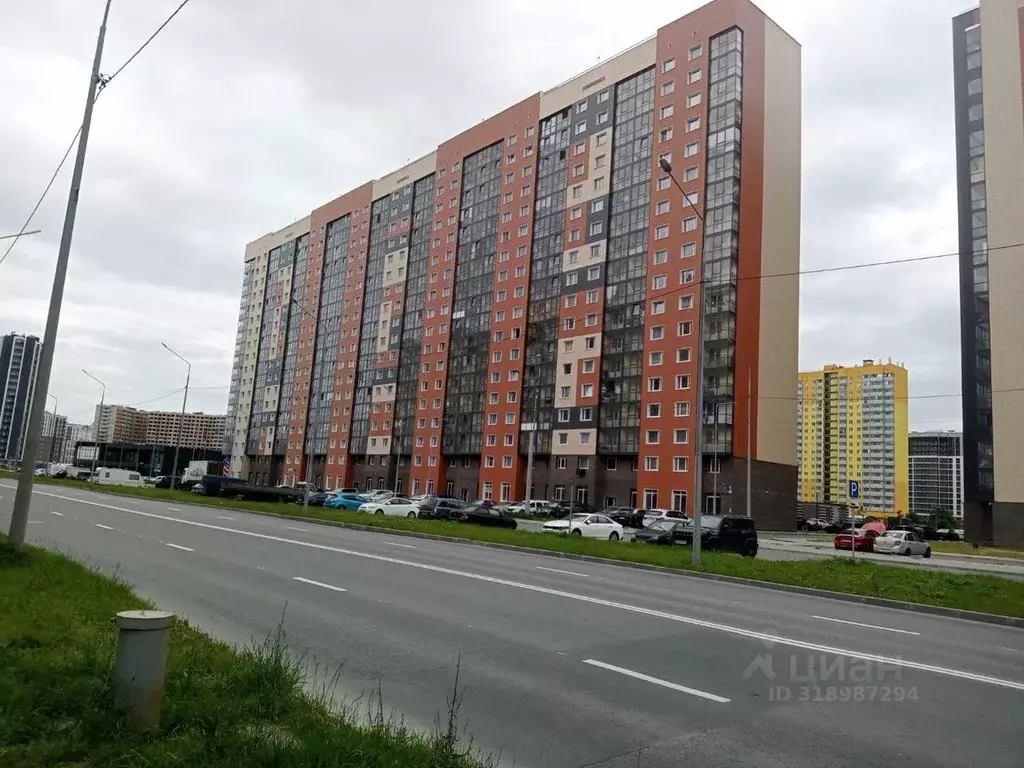 Студия Ленинградская область, Мурино Всеволожский район, ул. Шувалова, ... - Фото 0