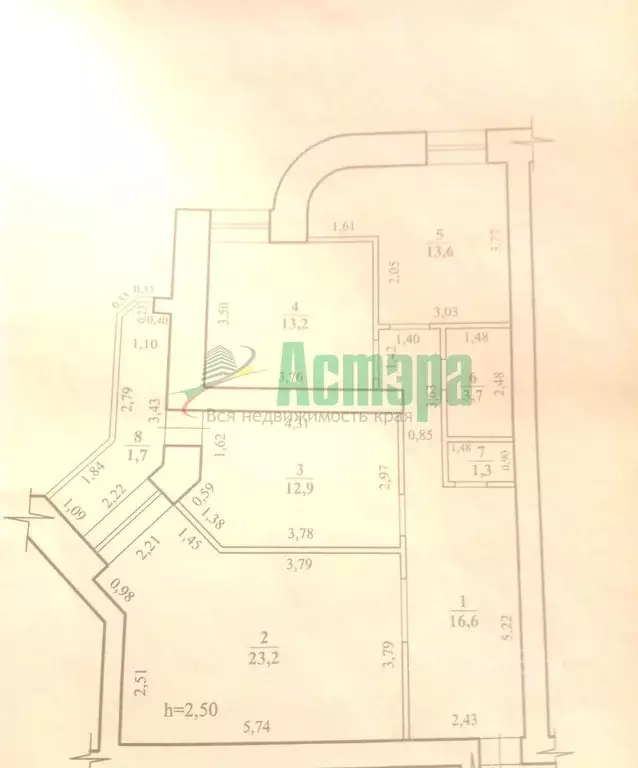 3-к кв. Забайкальский край, Чита ул. Бабушкина, 32Б (87.0 м) - Фото 1