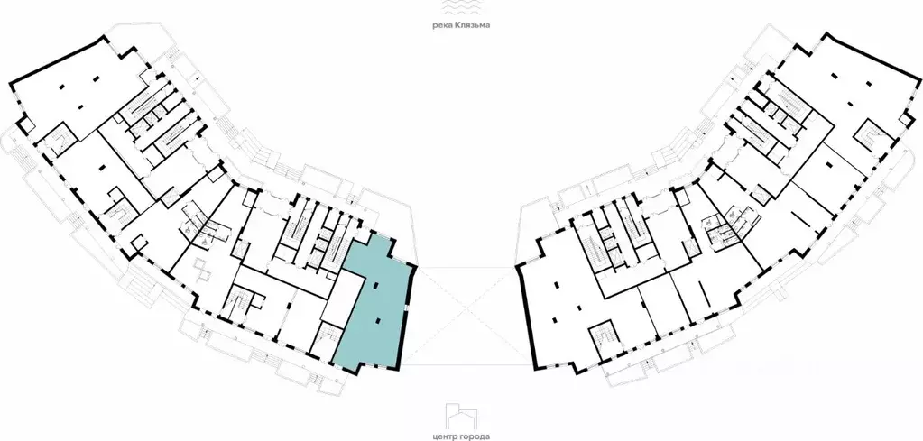 Помещение свободного назначения в Московская область, Щелково Ривер ... - Фото 1