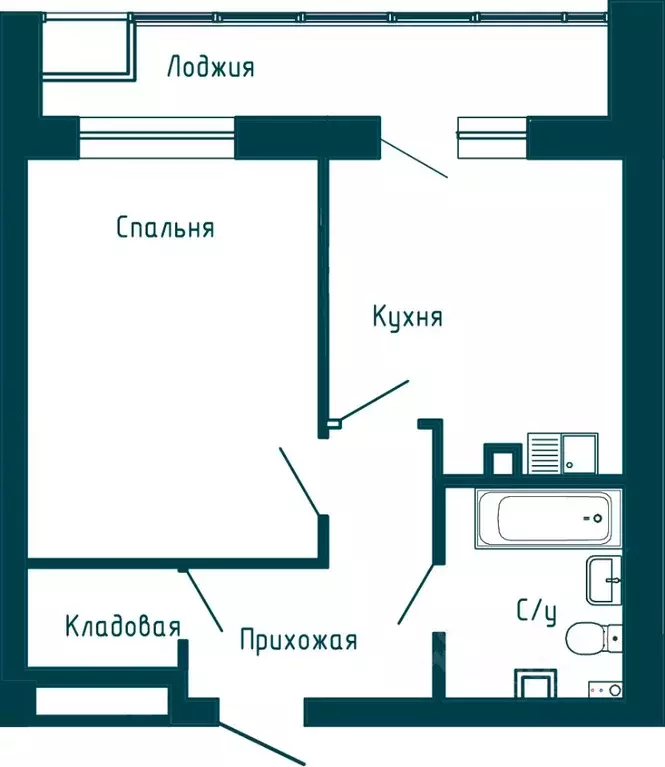 1-к кв. Хабаровский край, Хабаровск ДОС кв-л,  (44.03 м) - Фото 0