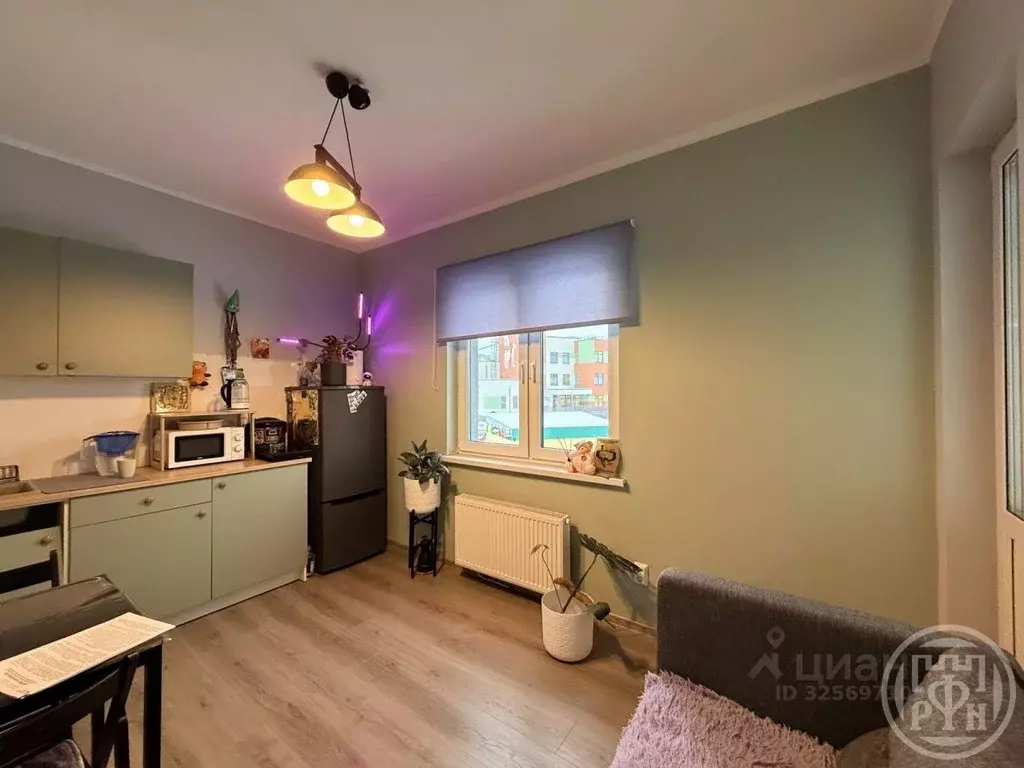 1-к кв. Ленинградская область, Всеволожский район, Бугровское ... - Фото 1