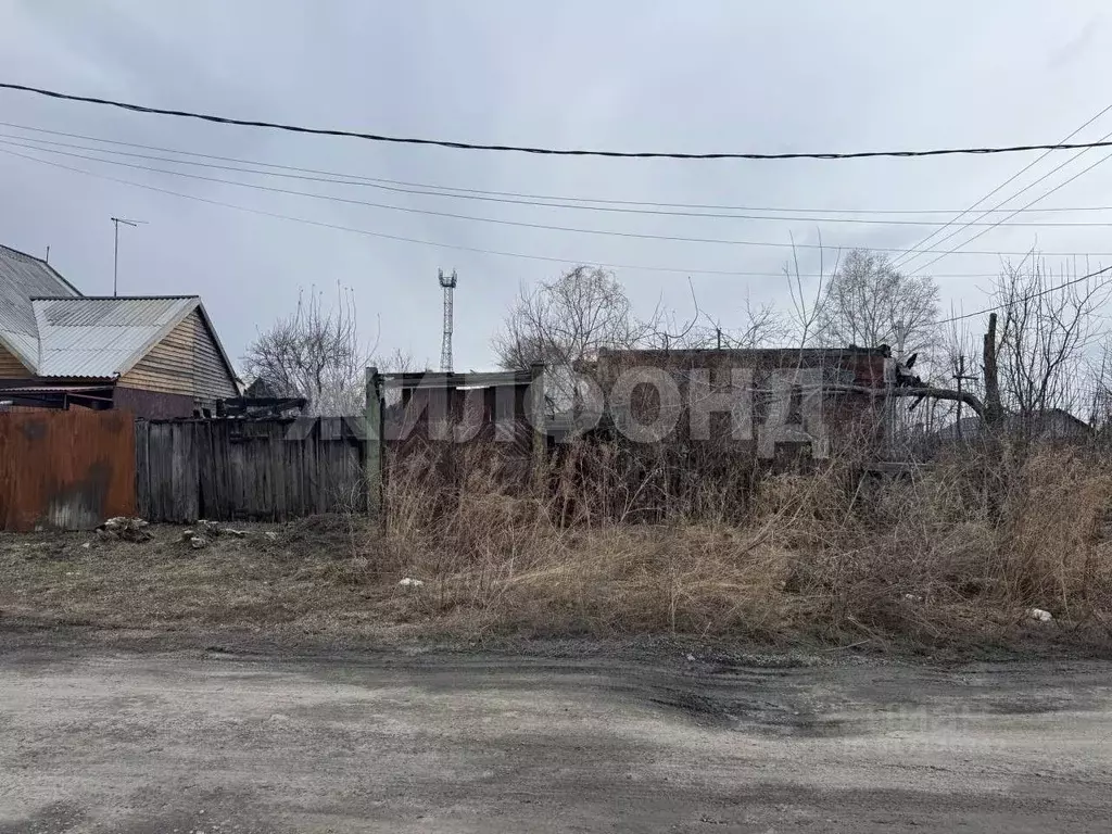 Участок в Новосибирская область, Новосибирск 8-й Бронный пер. (6.1 ... - Фото 1
