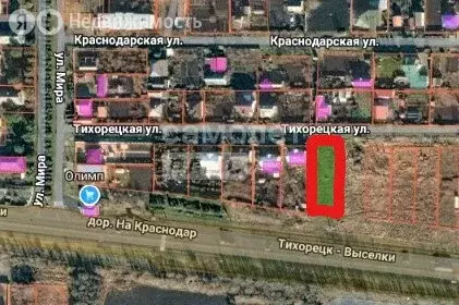 Участок в посёлок Каменный, Тихорецкая улица (16.7 м) - Фото 1