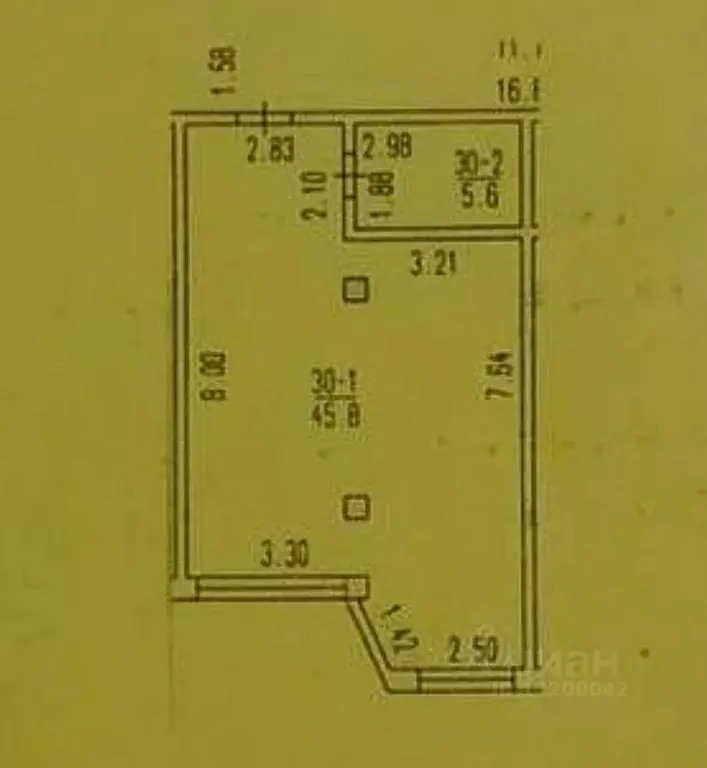 2-к кв. Крым, Ялта муниципальный округ, Ореанда пгт 12И (51.4 м) - Фото 2