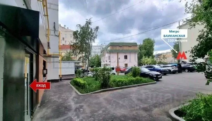 Торговая площадь в Москва ул. Фридриха Энгельса, 7-21 (107 м) - Фото 1