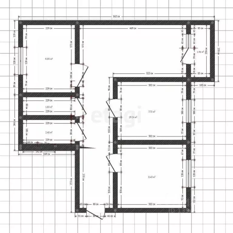 3-к кв. Бурятия, Улан-Удэ Ключевская ул., 29 (76.0 м) - Фото 1