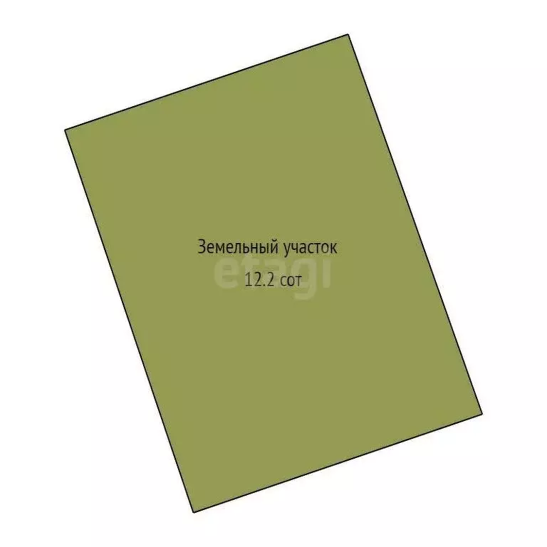 Участок в посёлок Увельский, Звёздная улица (12.2 м) - Фото 1