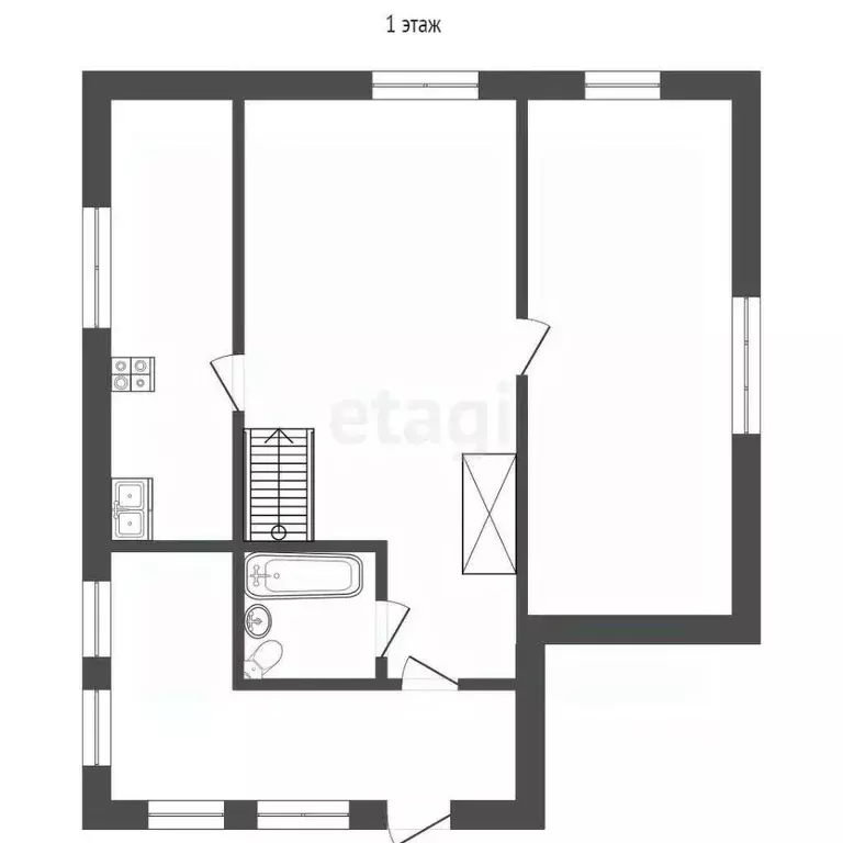 Дом в Камчатский край, Елизовский муниципальный округ, Маяк СНТ ул. ... - Фото 1