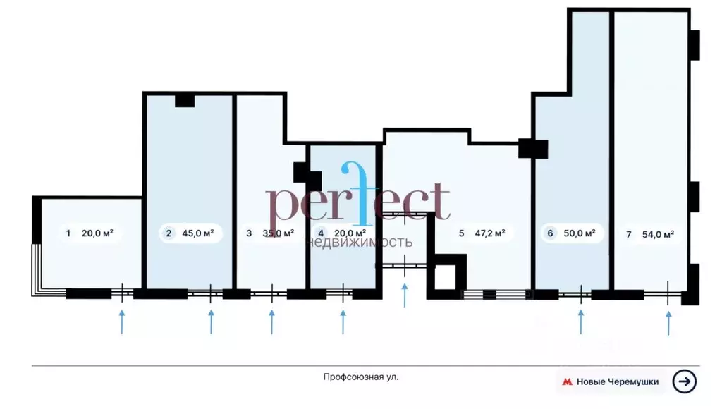 Помещение свободного назначения в Москва Профсоюзная ул., 60 (271 м) - Фото 1