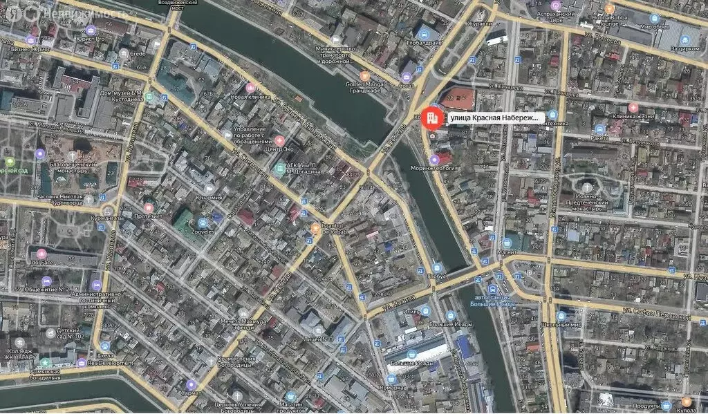 Участок в Астрахань, улица Красная Набережная (3.3 м) - Фото 1