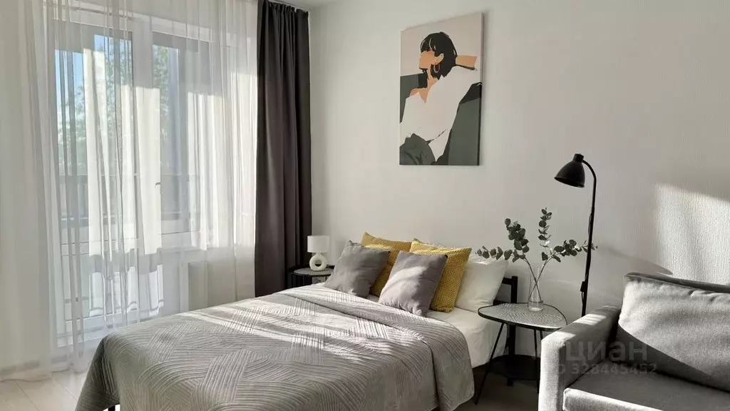 Студия Санкт-Петербург Уральская ул., 21к2 (24.0 м) - Фото 1