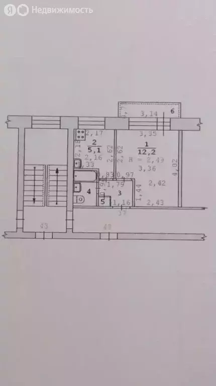 1-комнатная квартира: Екатеринбург, Коммунистическая улица, 18 (22.2 ... - Фото 1