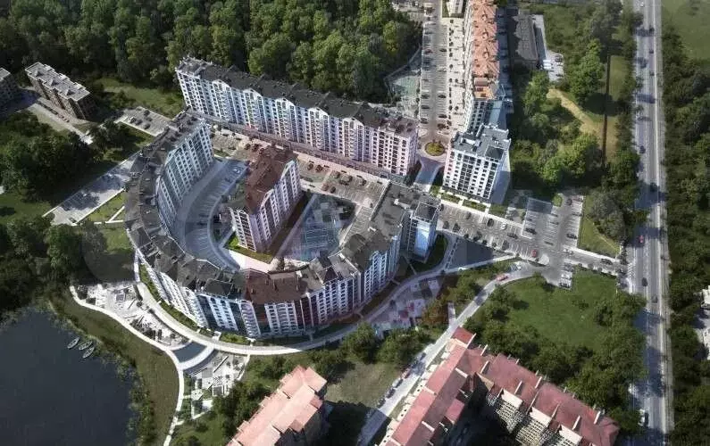 1-к. квартира, 41,5 м, 9/9 эт. - Фото 1